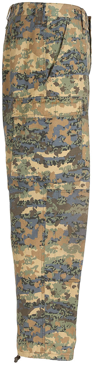 Artikelbild 3 des Artikels “Österr. Kampfanzugshose, TAZ tarn, R/S, gebr. “