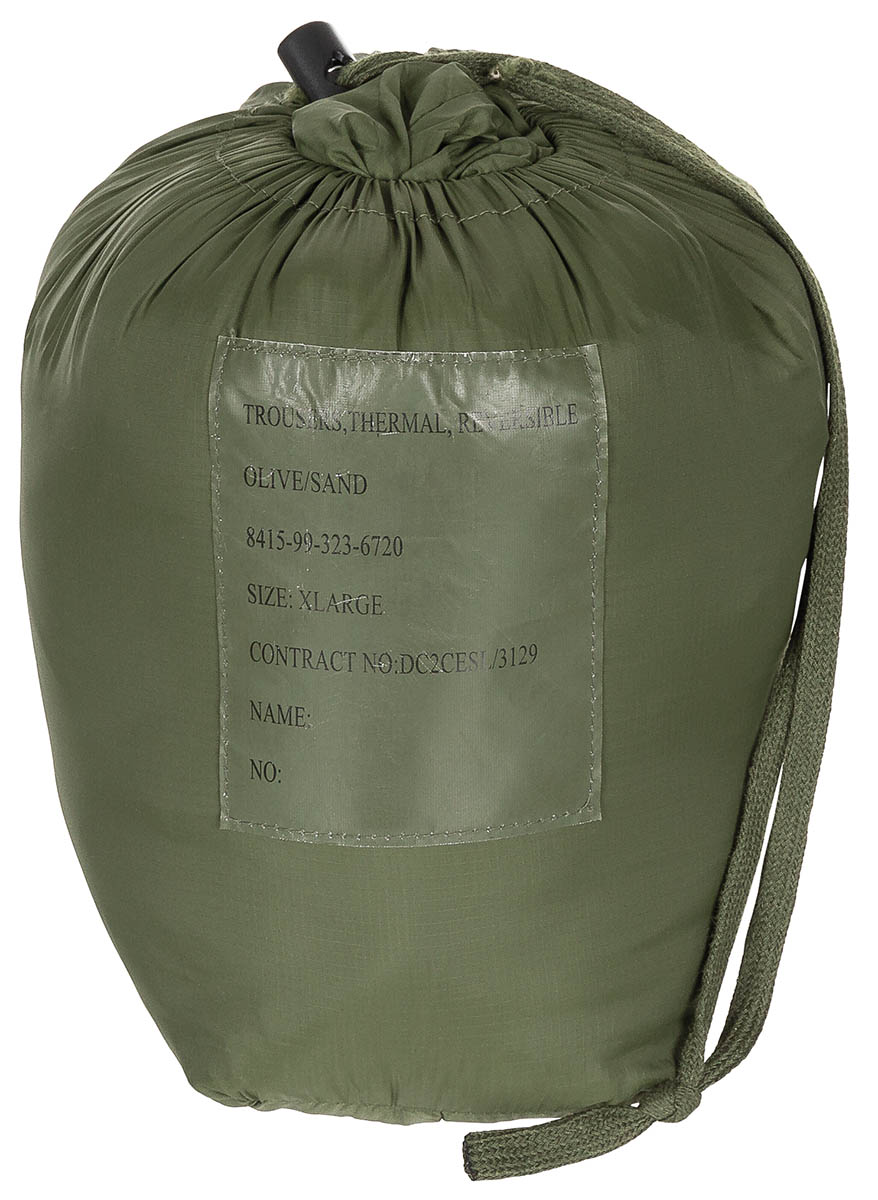 Artikelbild 3 des Artikels “Brit. Thermo-Hose, wendbar, oliv/khaki, neuw. “