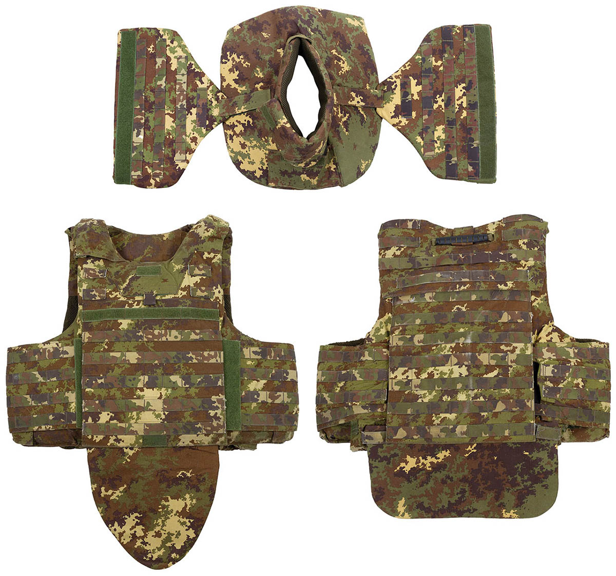 Artikelbild 3 des Artikels “Ital. Schutzweste, NC4-09, vegetato, gebr. (EXP.BESCHRÄ.) “