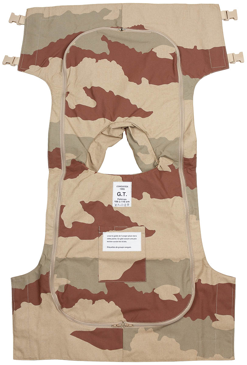 Artikelbild 3 des Artikels “Franz. Splitterschutzweste, ohne Ballistik, desert, neuw. “