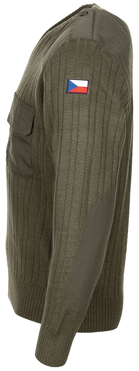 Artikelbild 3 des Artikels “CZ Pullover, M 97, oliv, V-Ausschnitt, neuw. “