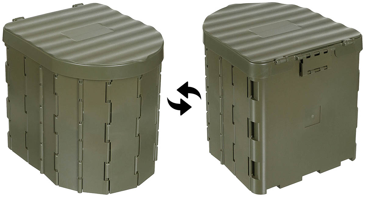 Artikelbild 4 des Artikels “Campingtoilette, faltbar, oliv “