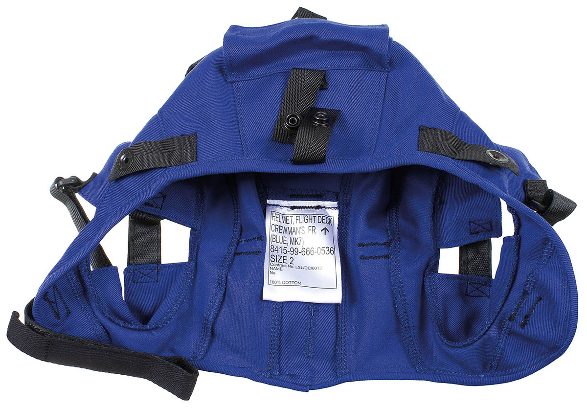 Artikelbild 4 des Artikels “Brit. Kopfhaube, blau, Crewman's, MK7, neuw. “