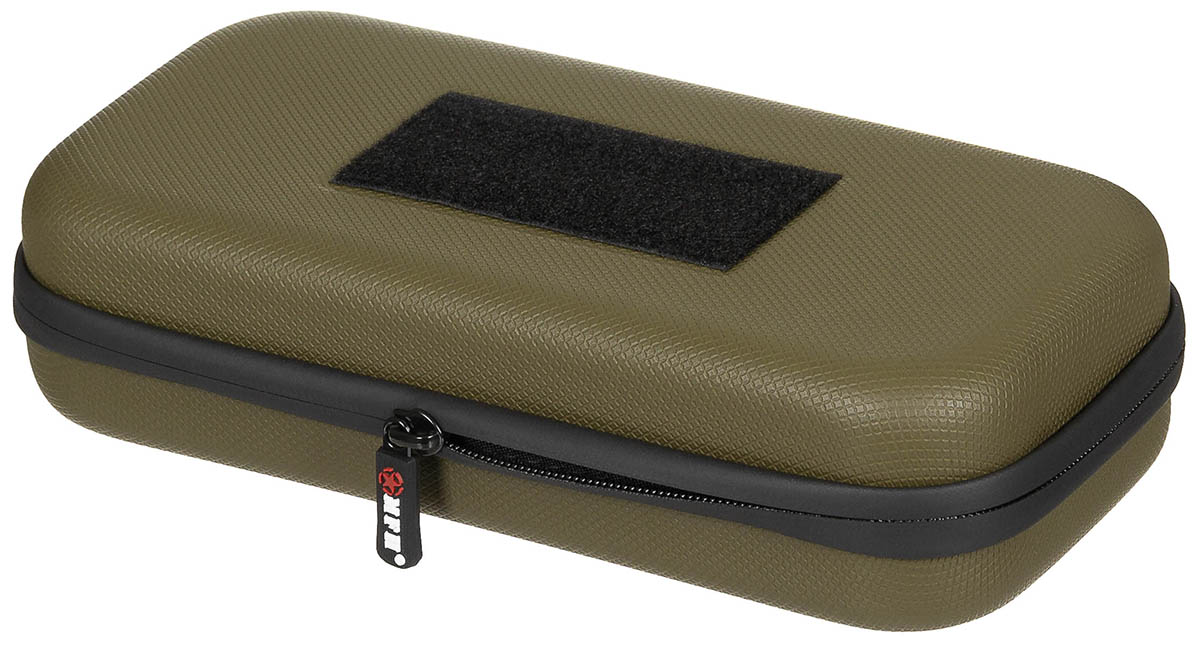 Image 4 de l'article Étui rigide, grand, avec passants auto-agrippants, olive 