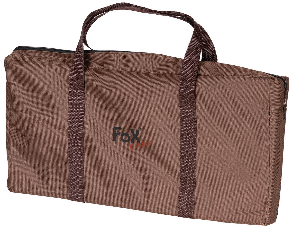 Image 4 de l'article Poêle Fusée, avec grille, pliable, grande, Inox 