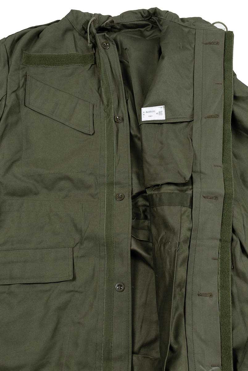 Artikelbild 4 des Artikels “Belg. Feldjacke, M 64, mit Kapuze, oliv, neuw. “