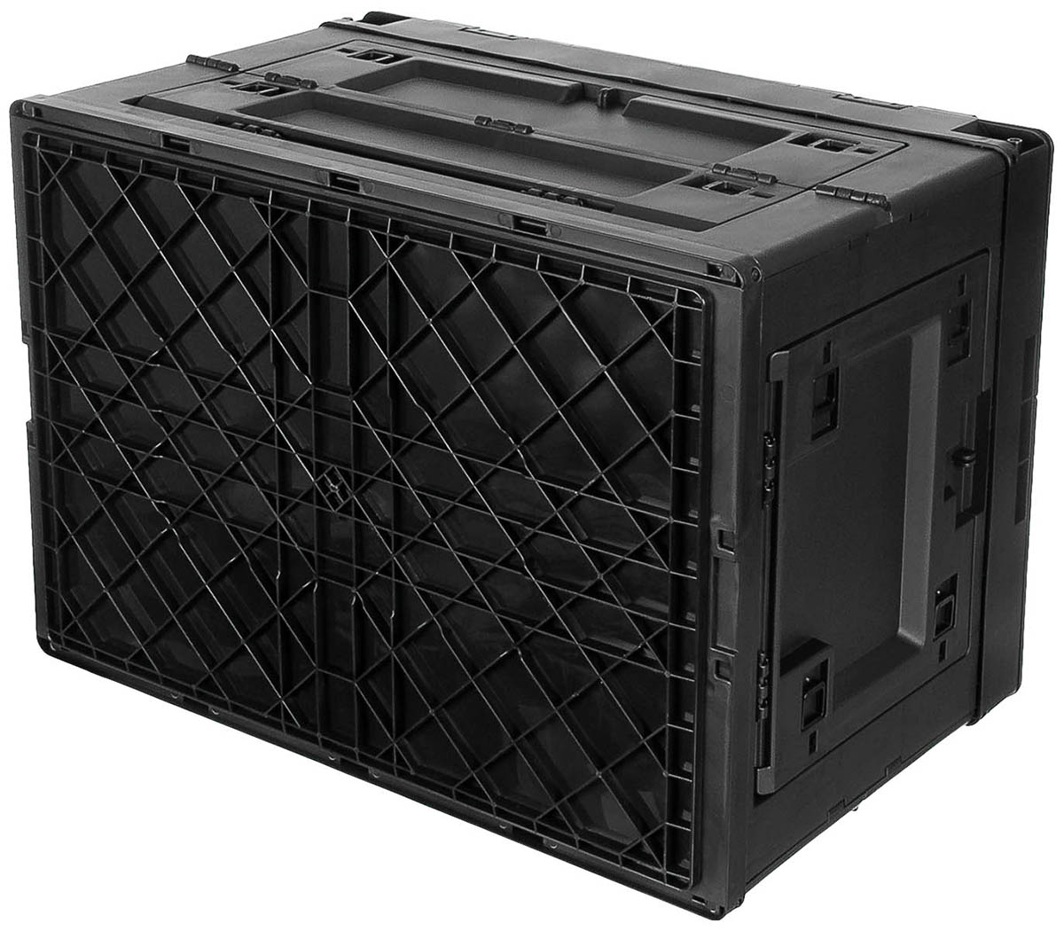 Product image 5 of the product “Box, Plastic, foldable, 60 l, black ”
