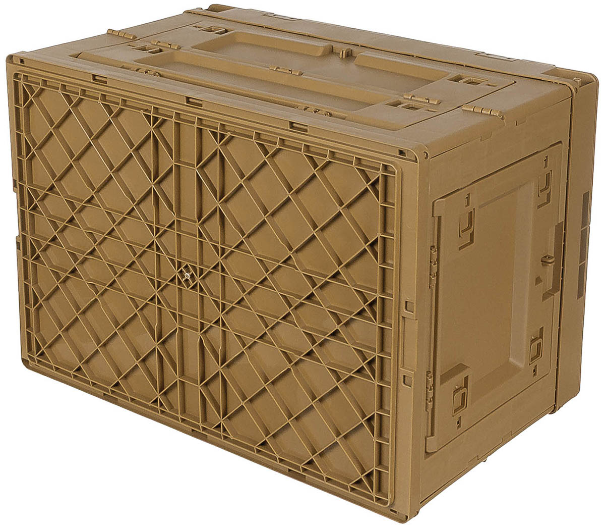Product image 5 of the product “Box, Plastic, foldable, 60 l, khaki ”