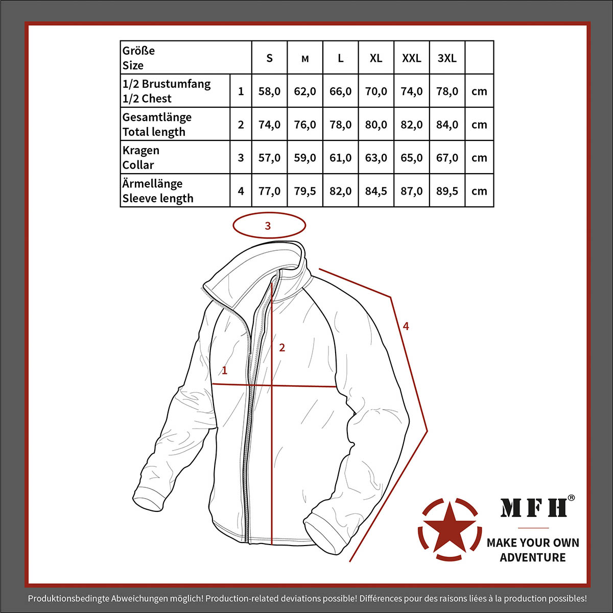 Artikelbild 5 des Artikels “Thermojacke, wendbar, oliv/schwarz “