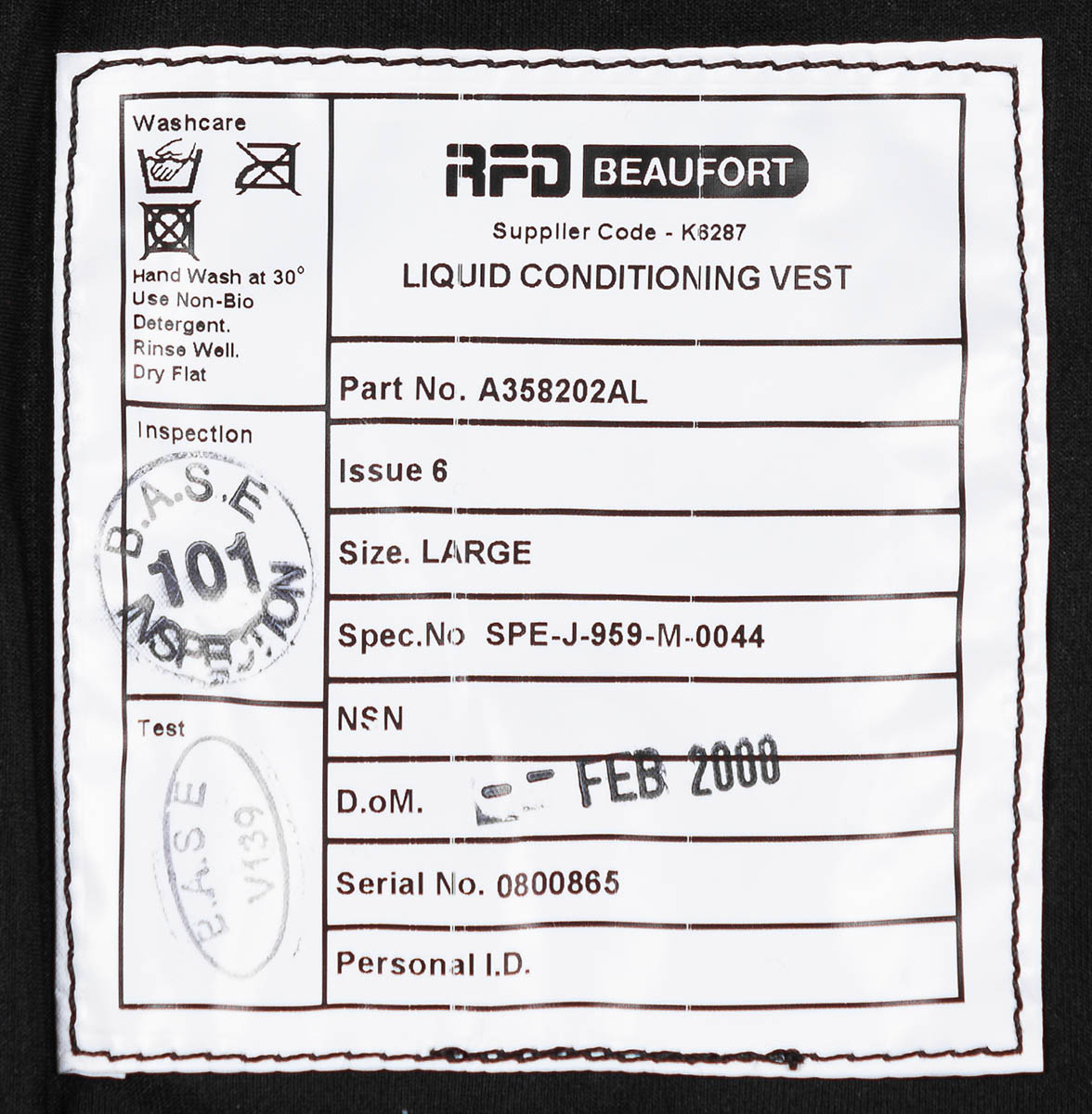 Artikelbild 5 des Artikels “Brit. Kühlweste, schwarz, 